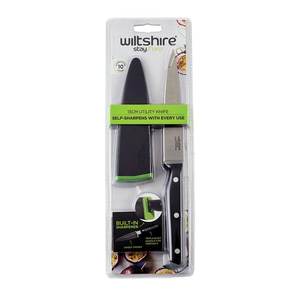 Staysharp Triple Rivet Utility Knife 13cm